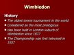 Presentations 'Australian Open and Wimbledon', 7.
