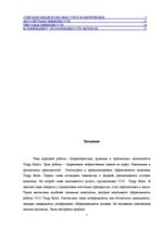 Research Papers 'Характеристика, функции и организация деятельности "Torgy Baltic"', 1.