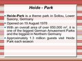 Presentations 'Trip to Heide Park', 10.
