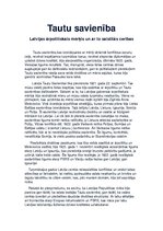 Essays 'Tautu savienība un Latvija', 1.