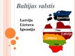 Presentations 'Baltijas valstis', 1.
