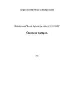 Research Papers 'Čērčils un Gallipoli', 1.