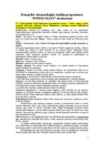 Summaries, Notes 'Konspekts dermatoloģijā studiju programmas “PODOLOĢIJA” eksāmenam', 1.