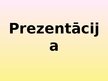 Presentations 'Uzņēmumu darba organizācija par mērķiem pēc Freda Deivida piedāvātām misijas sas', 1.