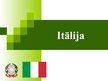 Presentations 'Lietišķā komunikācija Itālijā', 1.
