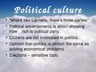 Presentations 'Political Culture in Latvia', 11.