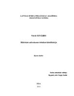 Research Papers 'Kikboksa tehnika', 2.