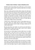 Essays 'Politiskā struktūra Senā Romā – Ķēniņu un Republikas periods', 1.