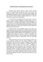 Essays 'Ričards Brensons "Kailā patiesība par biznesu"', 1.