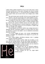 Essays 'Hēlijs', 1.