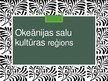 Presentations 'Okeānijas kultūras reģions', 1.