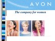 Presentations 'AVON - The Company for Women', 1.
