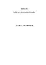 Research Papers 'Šveices ekonomika', 1.