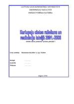 Research Papers 'Kartupeļu cietes ražošana un realizācija Latvijā 2001.-2006.gadā', 1.