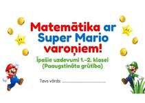 Presentations 'Matemātika ar Super Mario varoņiem: īpašie uzdevumi 1.–2. klasei', 1.