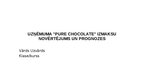 Research Papers 'Uzņēmuma "PURE CHOCOLATE" izmaksu novērtējums un prognozes', 23.