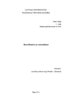 Research Papers 'Renē Dekarts un racionālisms', 1.