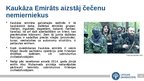 Presentations 'Kaukāza emirāts:no izveides līdz transformācijai', 16.