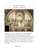 Essays 'Renesanses gleznas "Atēnu skola" analīze', 1.