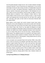 Essays 'Travel as a way to learn about the world', 2.