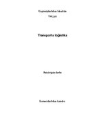 Summaries, Notes 'Transporta loģistika', 1.