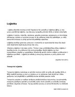 Summaries, Notes 'Transporta loģistika', 3.