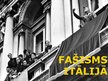 Presentations 'Fašisms Itālijā', 1.
