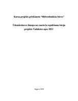 Research Papers 'Ūdenskrātuves līmeņu un caurteču regulēšanas būvju projekts Vadakstes upes HES', 1.