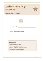 Samples 'Vēsture – pagātnes izzināšana un notikumu secība', 1.