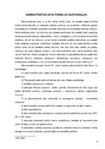 Research Papers 'Administratīvā akta forma un sastāvdaļas', 9.