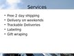 Presentations 'Project "Free’N’Fast Shipping" on Ebay.com', 6.