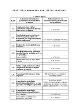 Samples 'Pasūtītāja būvdarbu kvalitātes prasības', 1.