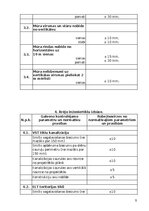 Samples 'Pasūtītāja būvdarbu kvalitātes prasības', 6.