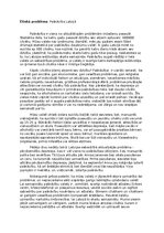 Essays 'Ētiskā problēma: Pašnāvība Latvijā', 1.