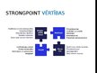 Presentations 'Uzņēmuma vērtību sistēma "STRONGPOINT"', 2.