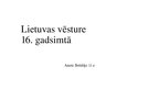 Presentations 'Lietuvas vēsture', 1.