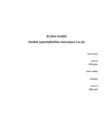 Research Papers 'Sociālās uzņēmējdarbības izaicinājumi Latvijā', 1.