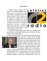 Research Papers 'Latvijas Radio 2', 1.