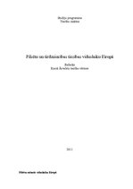 Research Papers 'Pilsētu un tirdzniecības tiesības viduslaiku Eiropā', 1.