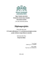 Term Papers 'CO2 izmešu salīdzinājums CLT un dzelzsbetona pārseguma un sienu paneļu ražošanai', 1.