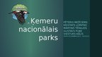 Presentations 'Ķemeru nacionālais parks', 1.