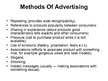 Presentations 'Advertisement', 6.