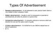 Presentations 'Advertisement', 9.