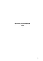 Research Papers 'Montesori pedagoģija Latvijā', 1.