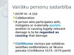 Presentations 'Cēloniskais sakars kā civiltiesiskās atbildības priekšnoteikums', 18.