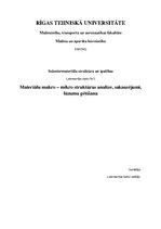 Samples 'Materiālu makro - mikro struktūras analīze, sakausējumi, lūzumu pētīšana', 1.