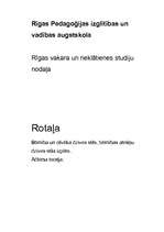 Research Papers 'Rotaļa', 1.