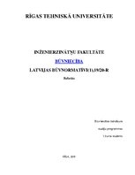Research Papers 'Latvijas būvnormatīvi', 1.