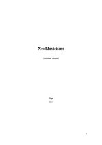 Summaries, Notes 'Neoklasicisms - 20.gadsimta mūzikas virziens dažādu autoru skatījumā', 1.