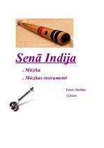 Summaries, Notes 'Senās Indijas mūzika', 1.